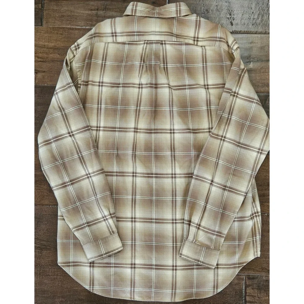 Polo Ralph‎ Lauren Shirt Mens 2XLT Tall Classic Fit Plaid Flannel Button Down